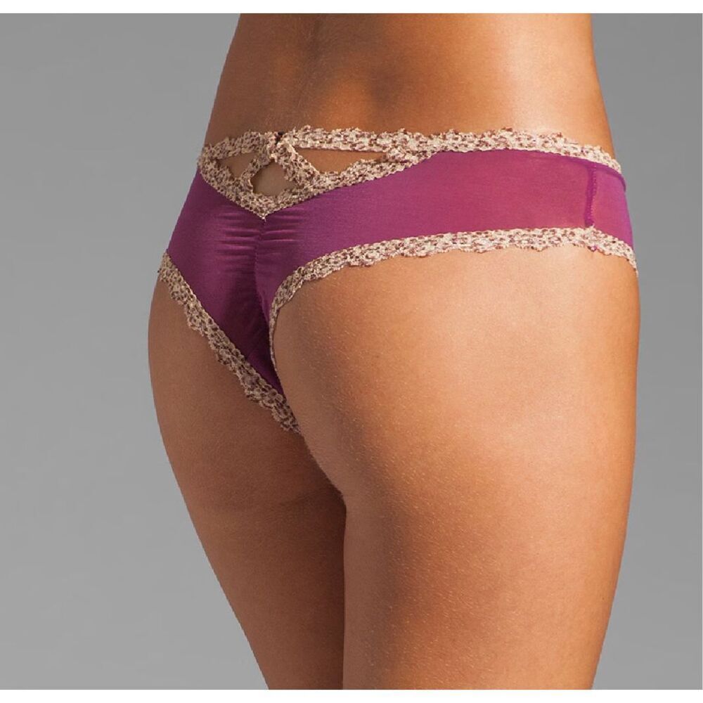 Bristols Six Cage Cheeky Panty With Coordinating Nippies Flirty CutOut Linge